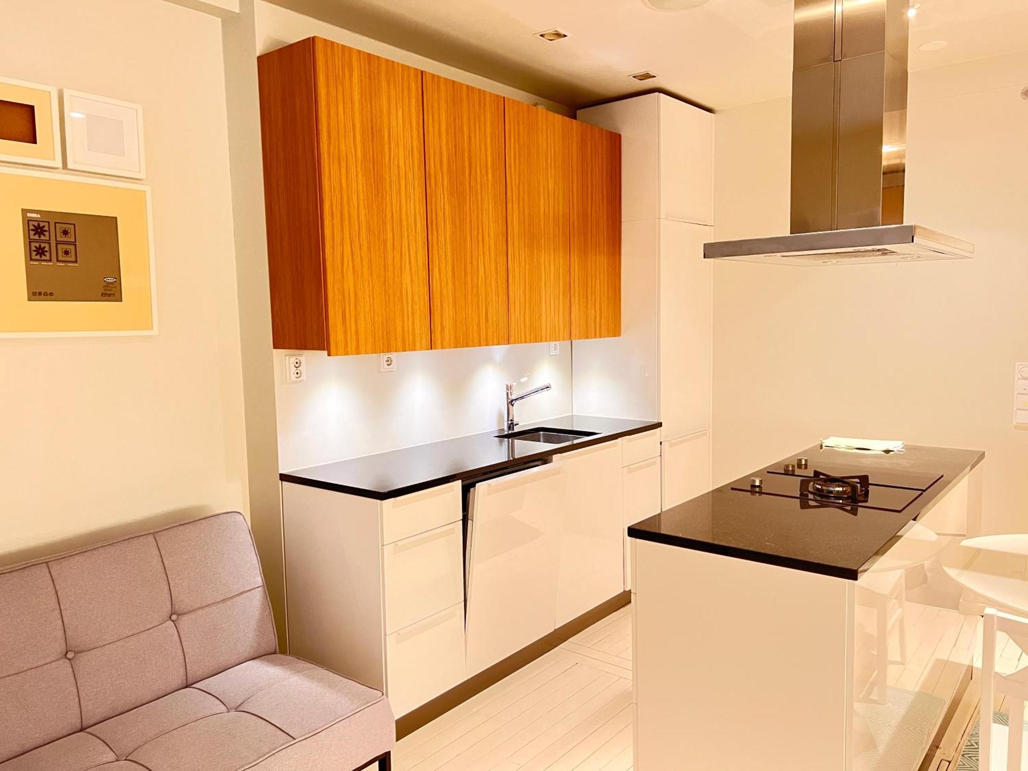 Central Helsinki Punavuori 40M2 Entire Flat Ngoại thất bức ảnh